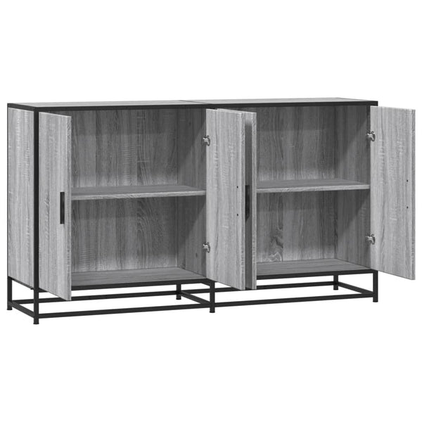 Sideboard Grau Sonoma 134 cm