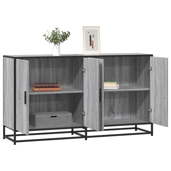 Sideboard Grau Sonoma 134 cm