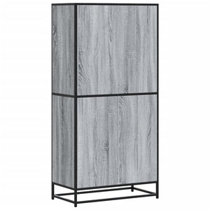 Highboard Grau Sonoma 68x35x139 cm