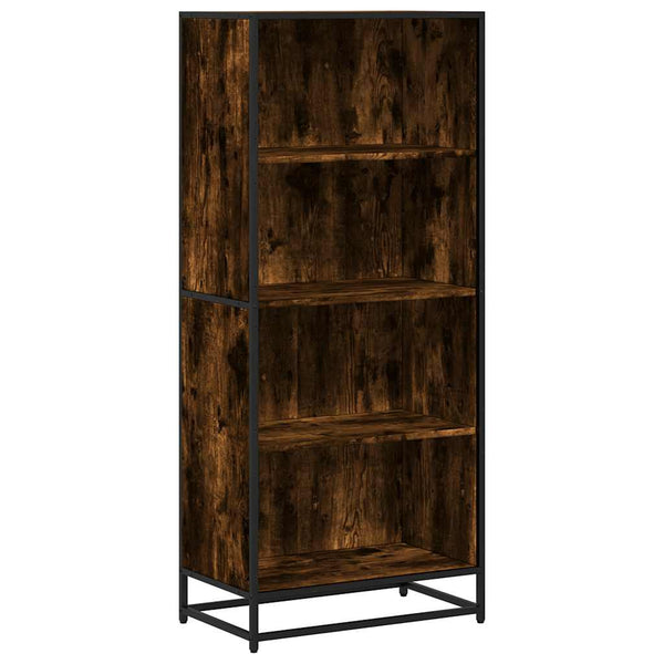 Bücherregal Räuchereiche 60x35x139 cm