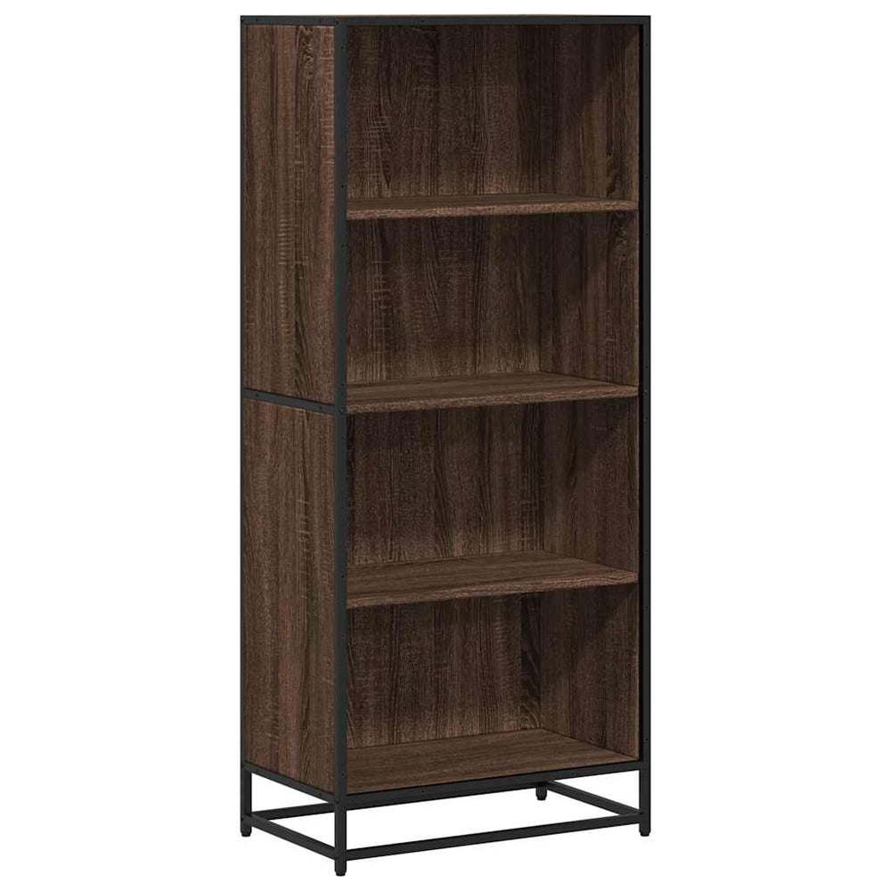 Bücherregal Braun Eichenoptik 139cm