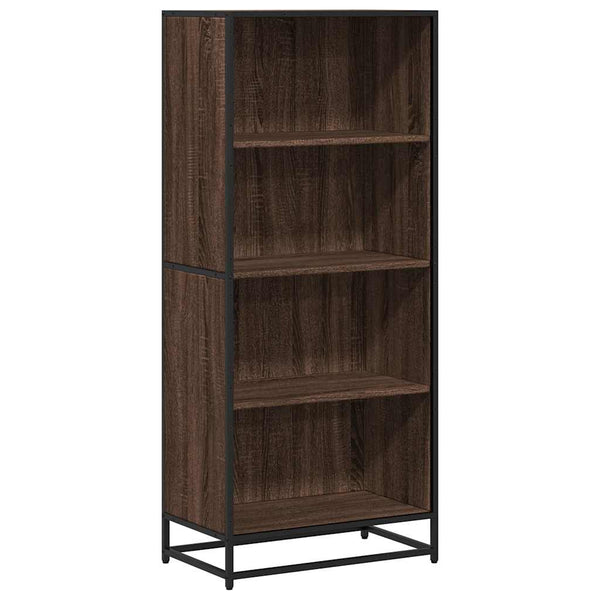Bücherregal Braun Eichenoptik 139cm