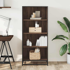 Bücherregal Braun Eichenoptik 139cm