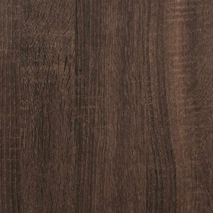 Bücherregal Braun Eichenoptik 139cm