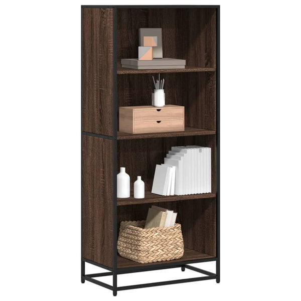 Bücherregal Braun Eichenoptik 139cm