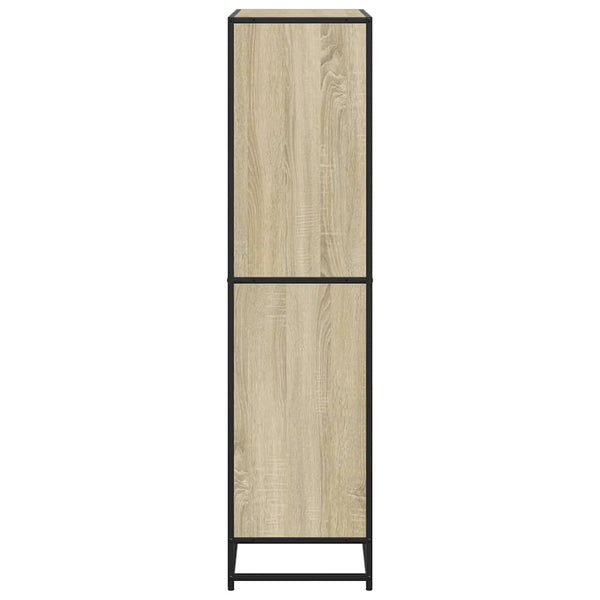 vidaXL Bibliothèque chêne sonoma 80,5x35x139 cm Aggloméré