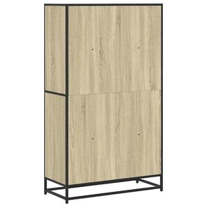 vidaXL Bibliothèque chêne sonoma 80,5x35x139 cm Aggloméré