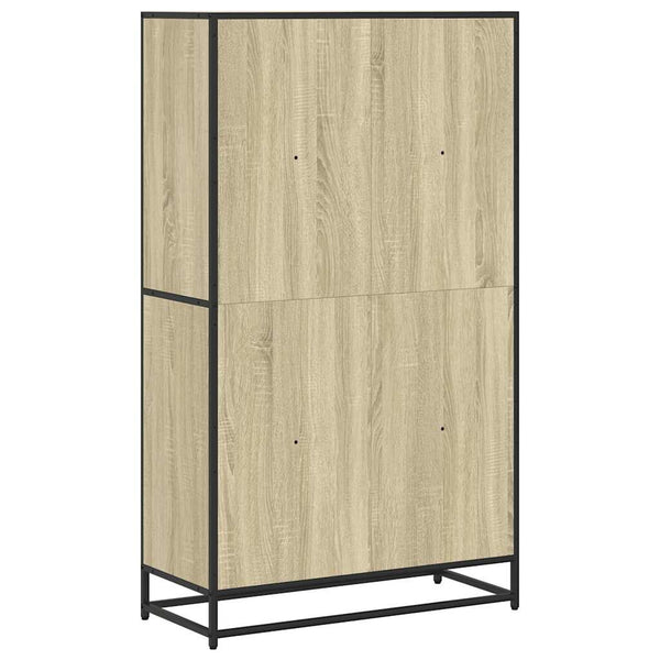 vidaXL Bibliothèque chêne sonoma 80,5x35x139 cm Aggloméré