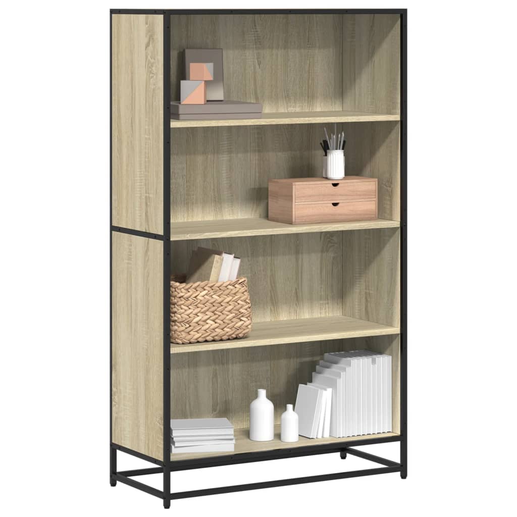 vidaXL Bibliothèque chêne sonoma 80,5x35x139 cm Aggloméré