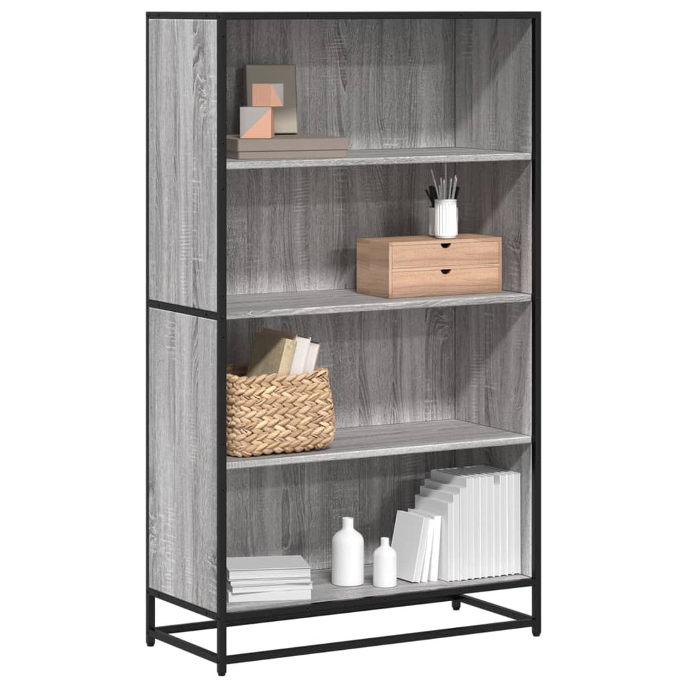 Bücherregal Grau Sonoma 80,5 cm