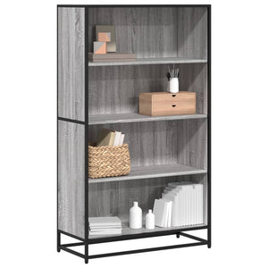 Bücherregal Grau Sonoma 80,5 cm