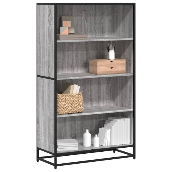 Bücherregal Grau Sonoma 80,5 cm