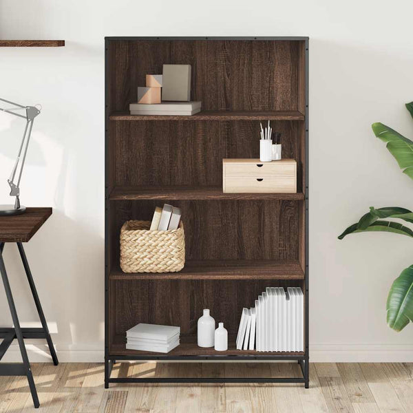 Bücherregal Braun Eichen-Optik