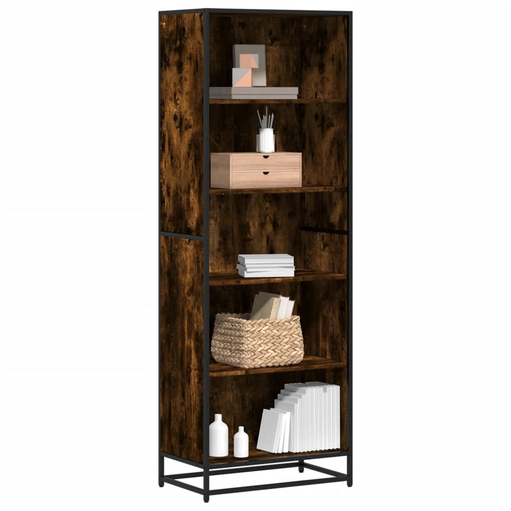 Bücherregal Räuchereiche 60x35x170,5 cm