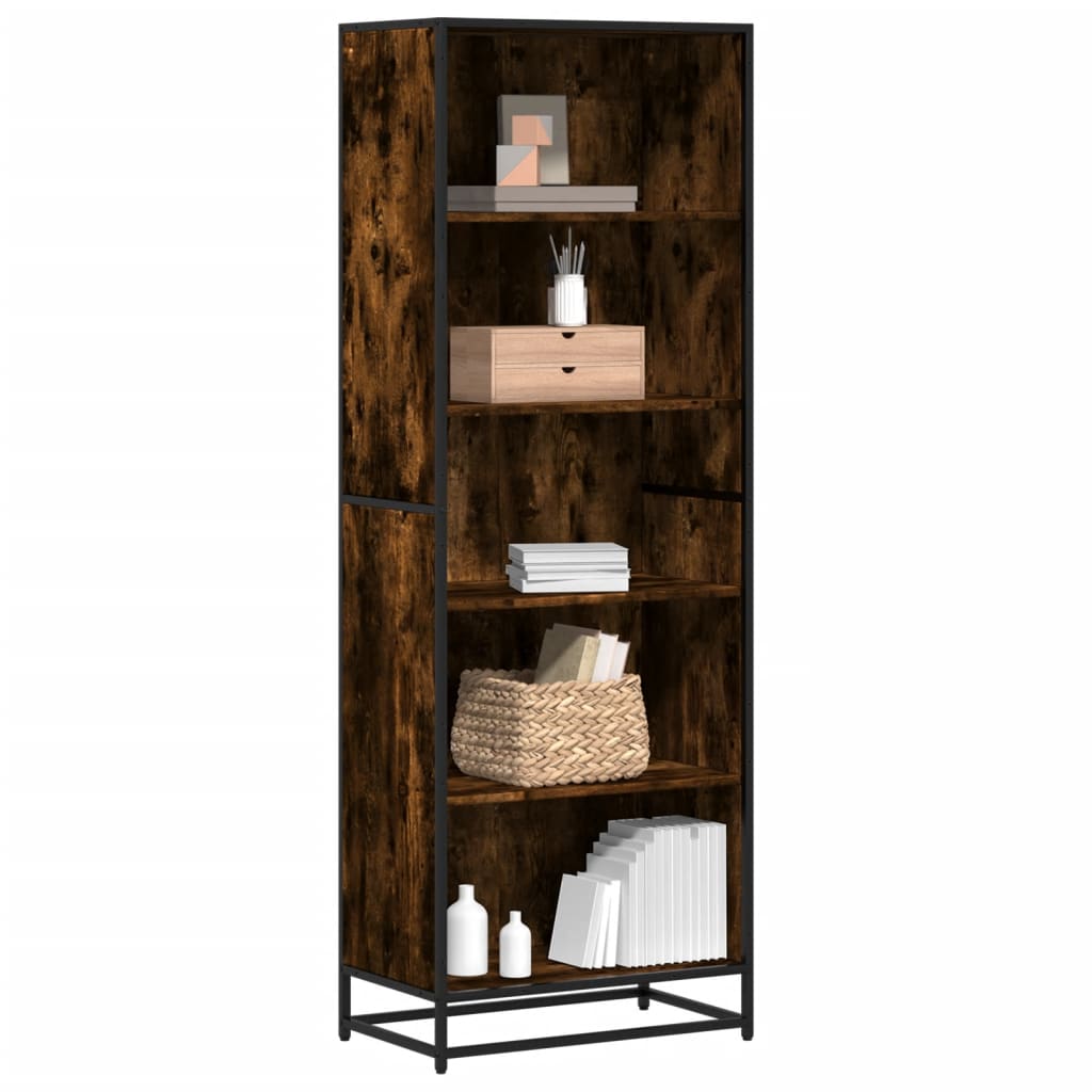Bücherregal Räuchereiche 60x35x170,5 cm