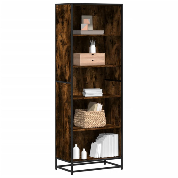 Bücherregal Räuchereiche 60x35x170,5 cm