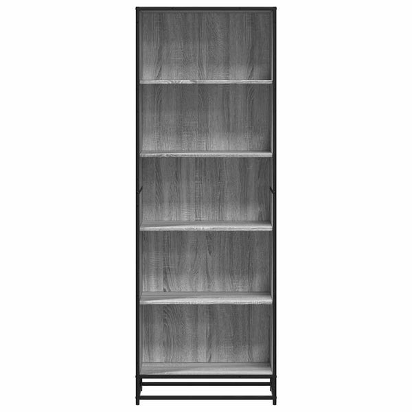 Bücherregal Grau Sonoma 60x35x170,5 cm