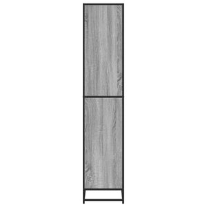 Bücherregal Grau Sonoma 60x35x170,5 cm