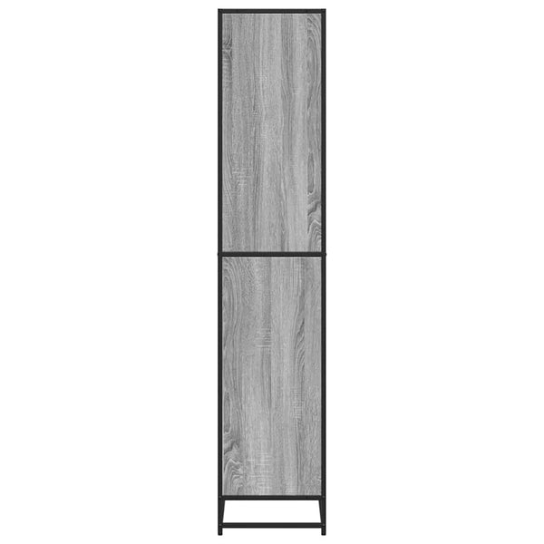 Bücherregal Grau Sonoma 60x35x170,5 cm