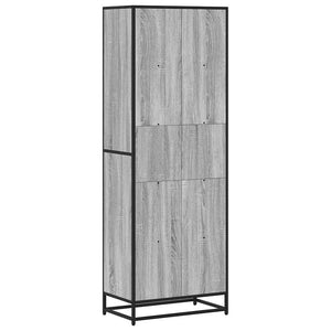 Bücherregal Grau Sonoma 60x35x170,5 cm