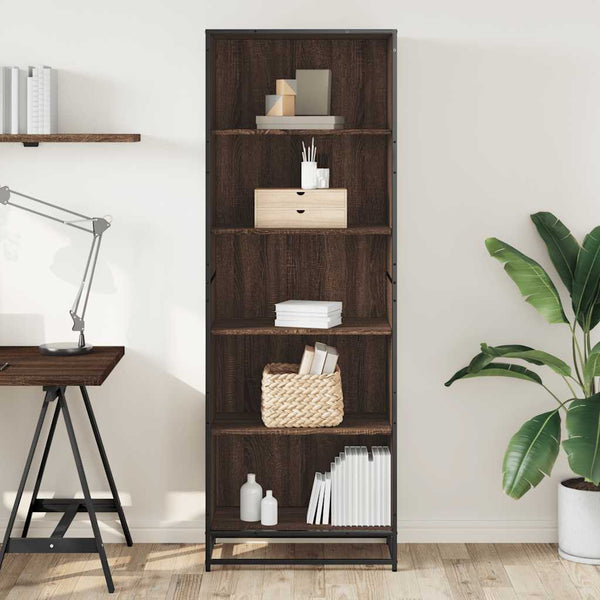 Bücherregal Braun Eichenoptik 170cm
