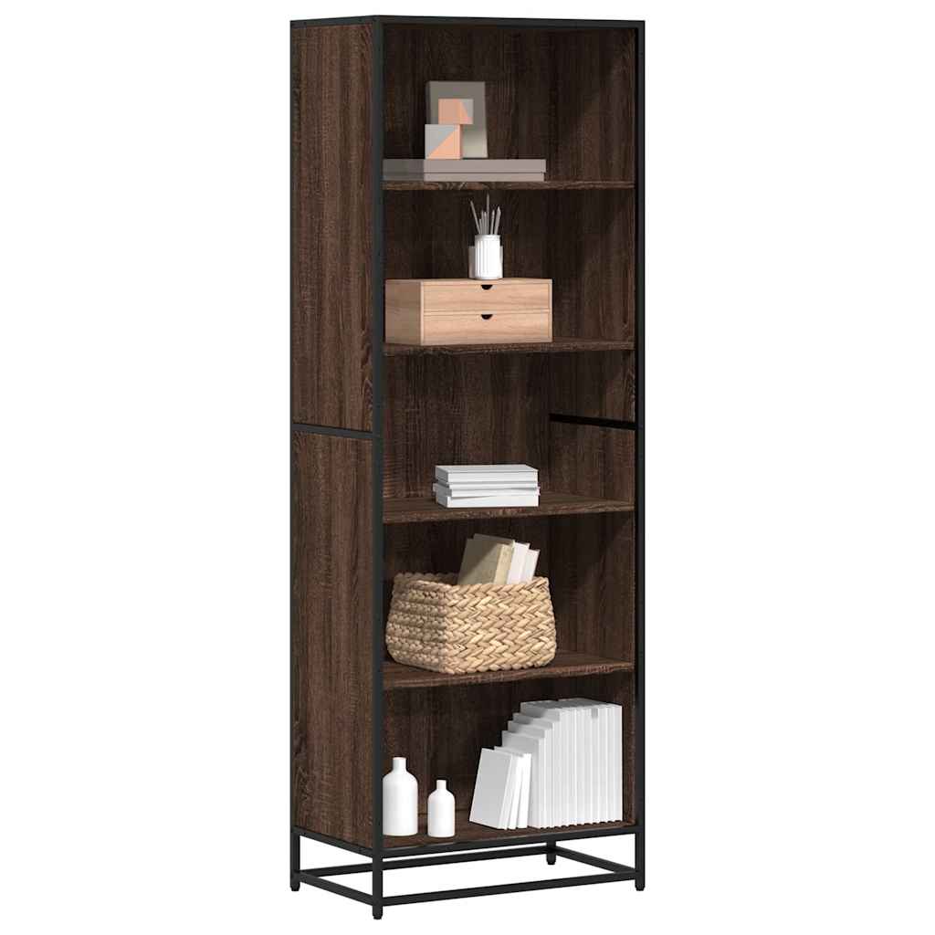 Bücherregal Braun Eichenoptik 170cm