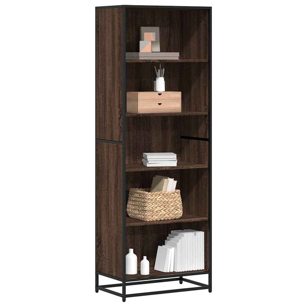 Bücherregal Braun Eichenoptik 170cm