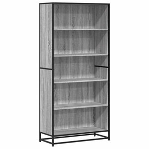 Bücherregal Grau Sonoma 170,5 cm Hoch
