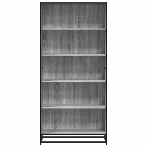 Bücherregal Grau Sonoma 170,5 cm Hoch