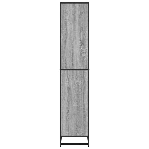 Bücherregal Grau Sonoma 170,5 cm Hoch