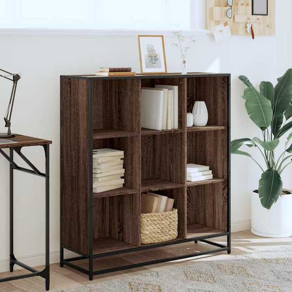 Bücherregal Eichenoptik, 97,5 cm breit