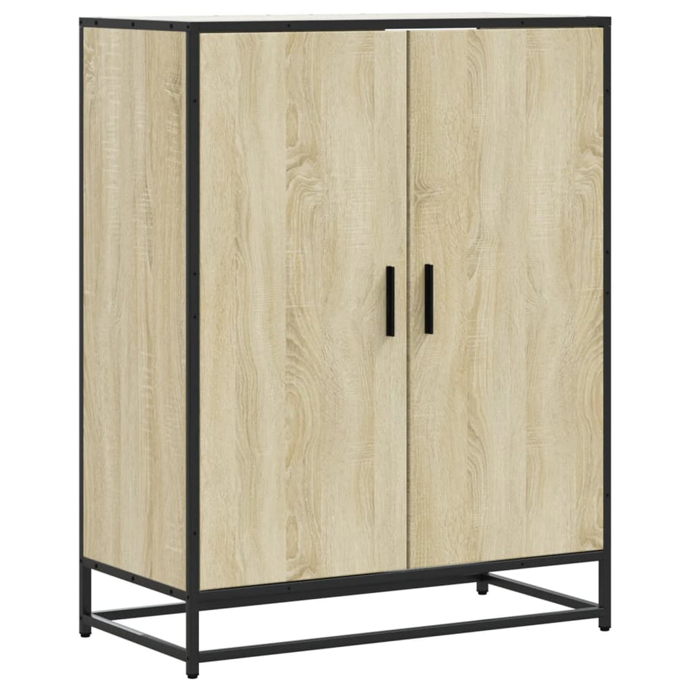 Schuhschrank Sonoma Eiche 75 cm