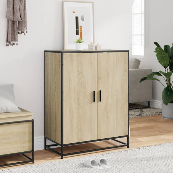 Schuhschrank Sonoma Eiche 75 cm
