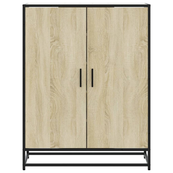 Schuhschrank Sonoma Eiche 75 cm
