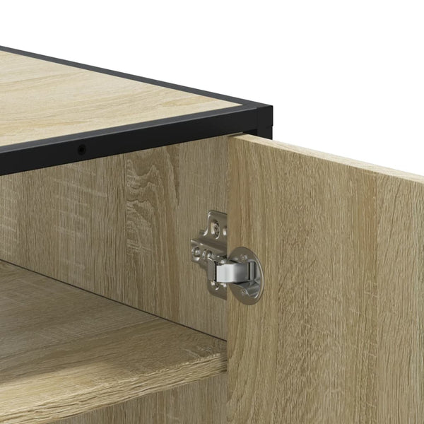 Schuhschrank Sonoma Eiche 75 cm