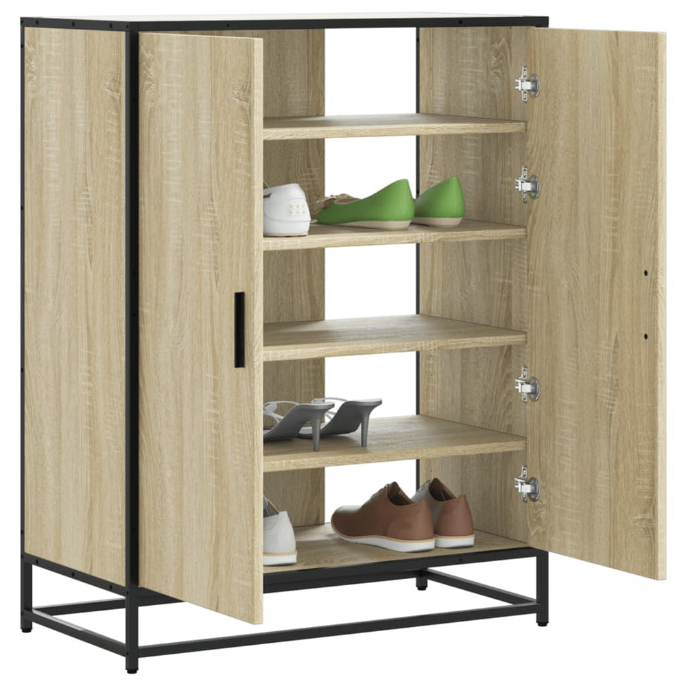 Schuhschrank Sonoma Eiche 75 cm