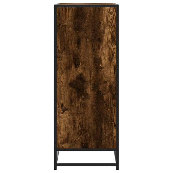 Schuhschrank Räuchereiche 75x38x97,5 cm