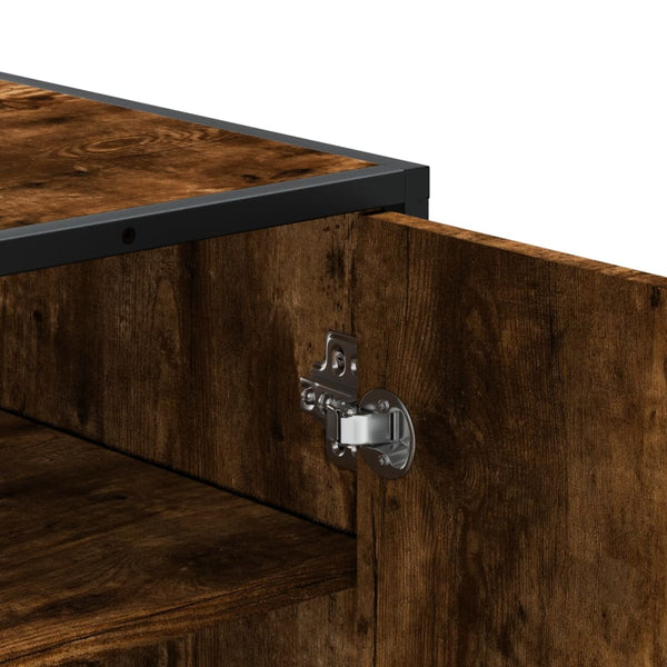 Schuhschrank Räuchereiche 75x38x97,5 cm