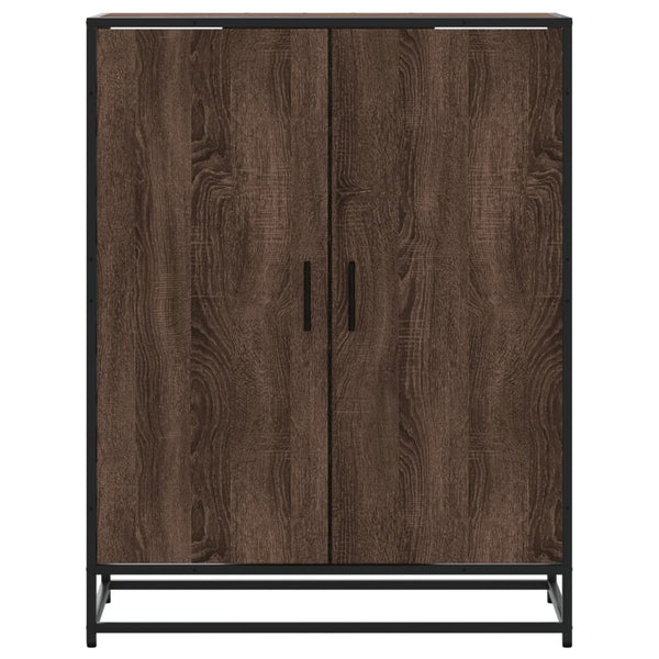 Schuhschrank Eichenoptik 75 cm