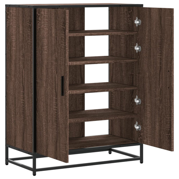 Schuhschrank Eichenoptik 75 cm