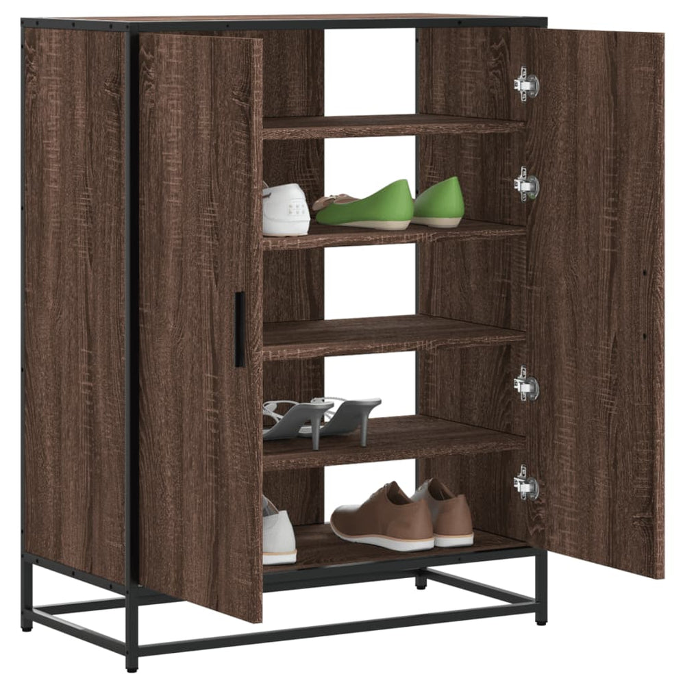 Schuhschrank Eichenoptik 75 cm