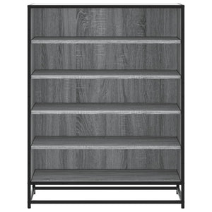 Schuhschrank Grau Sonoma 75x38x97,5 cm