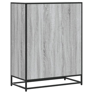 Schuhschrank Grau Sonoma 75x38x97,5 cm