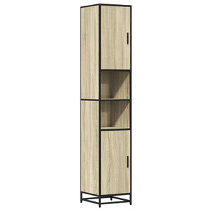 Badschrank Eichen-Optik, 188cm Hoch