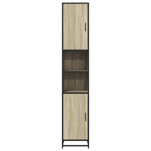 Badschrank Eichen-Optik, 188cm Hoch