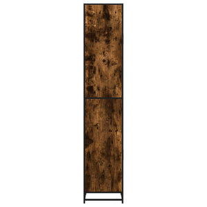 Badschrank Räuchereiche 35x37,5x188,5 cm