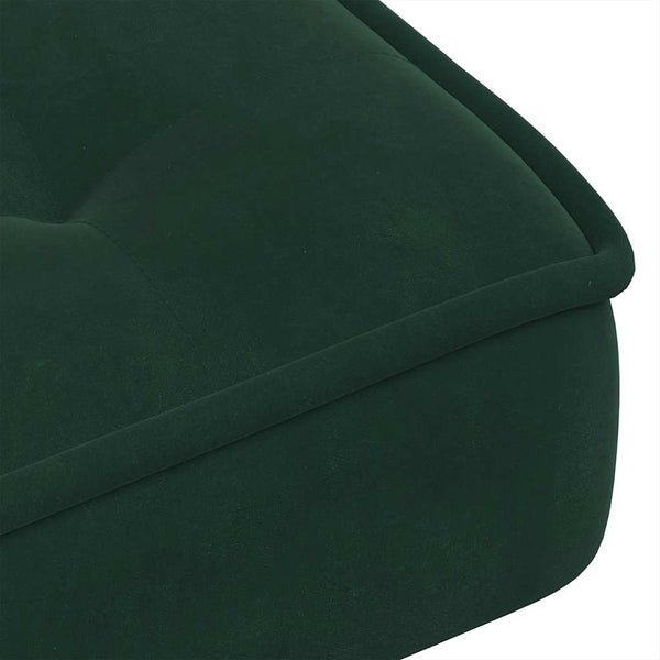 vidaXL Fauteuil de relaxation vert foncé 64x74x84 cm Velours