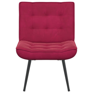 Weinroter Samt Relaxsessel 64x74x84 cm