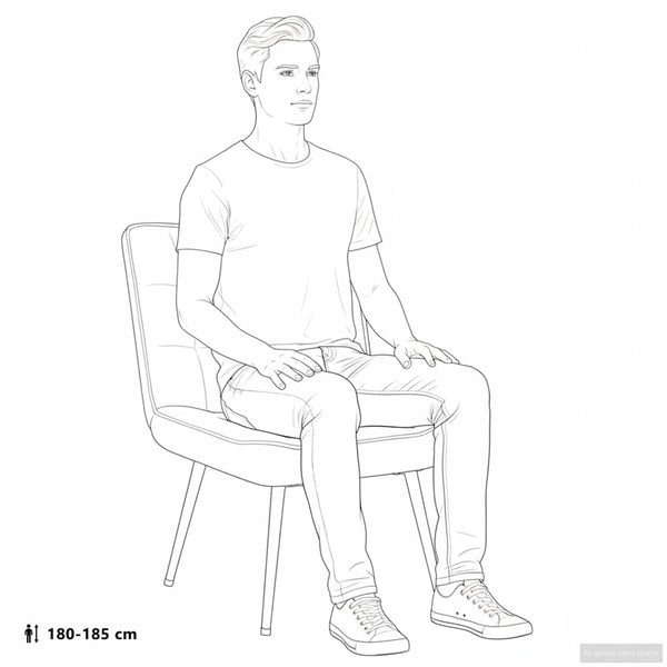 Gelber Samt Relaxsessel 64x74x84 cm