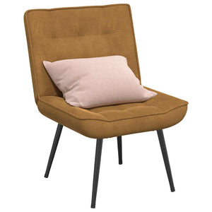 Brauner Samt Relaxsessel